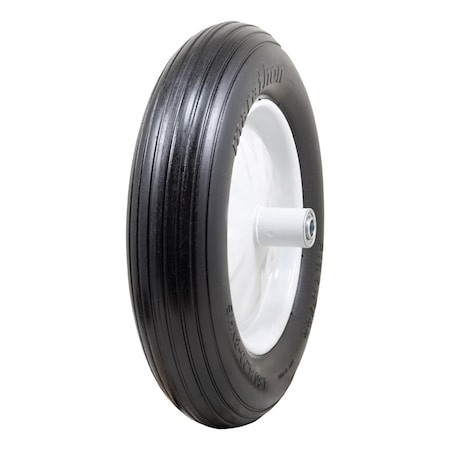 Marathon Industries Marathon 8 in. D X 15.5 in. D 500 lb. cap. Centered Wheelbarrow Tire Polyurethane 1 pk 00001